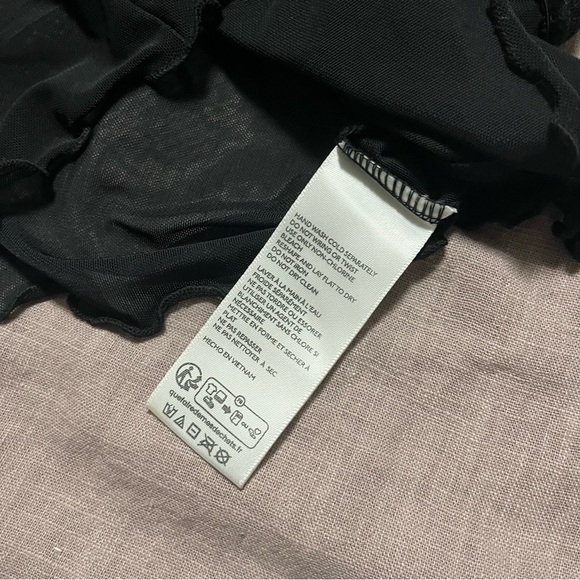 Kimchi Blue Urban Outfitters Black Lace Camisole Size Medium sexy club festival - Picture 5 of 7